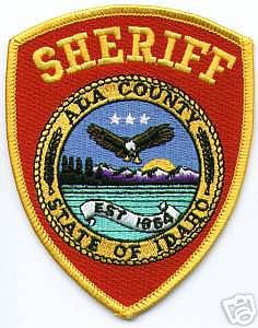 Ada County Sheriff
Thanks to apdsgt for this scan.
Keywords: idaho