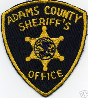 Adams County Sheriff's Office (Illinois)
Thanks to Jason Bragg for this scan.
Keywords: sheriffs