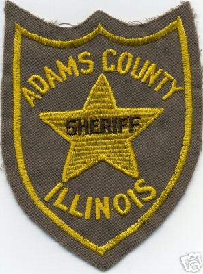 Adams County Sheriff (Illinois)
Thanks to Jason Bragg for this scan.
