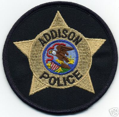 Addison Police (Illinois)
Thanks to Jason Bragg for this scan.
