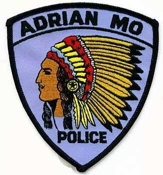 Adrian Police (Missouri)
Thanks to apdsgt for this scan.
