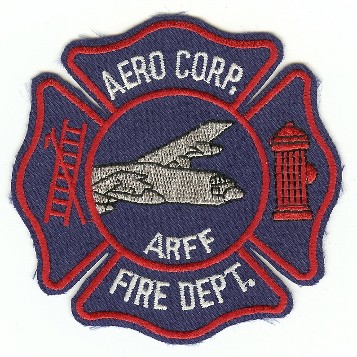 Aero Corp Fire Dept
Thanks to PaulsFirePatches.com for this scan.
Keywords: florida department corporation cfr arff aircraft crash rescue