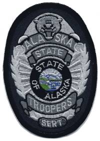 Alaska State Troopers SERT
Thanks to BensPatchCollection.com for this scan.
Keywords: police