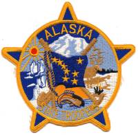 Alaska State Troopers
Thanks to BensPatchCollection.com for this scan.
Keywords: police