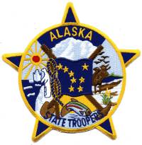 Alaska State Troopers
Thanks to BensPatchCollection.com for this scan.
Keywords: police