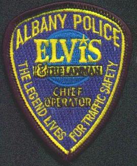 Albany Police
Thanks to EmblemAndPatchSales.com for this scan.
Keywords: california elvis