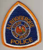 Albuquerque Police
Thanks to BlueLineDesigns.net for this scan.
Keywords: new mexico