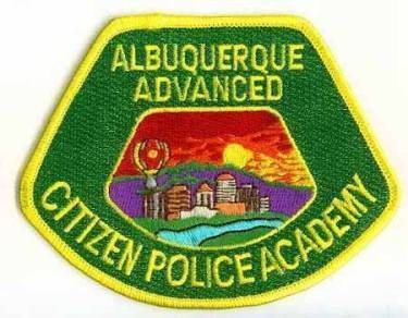 Albuquerque Police Advanced Citizen Academy (New Mexico)
Thanks to apdsgt for this scan.
