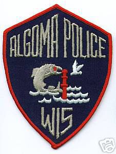 Algoma Police
Thanks to apdsgt for this scan.
Keywords: wisconsin