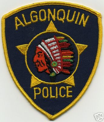 Algonquin Police (Illinois)
Thanks to Jason Bragg for this scan.
