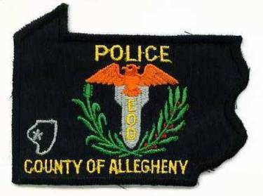 Allegheny County Police EOD Bomb Squad (Pennsylvania)
Thanks to apdsgt for this scan.
