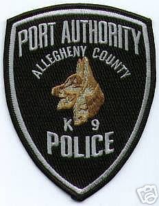 Allegheny County Port Authority Police K-9 (Pennsylvania)
Thanks to apdsgt for this scan.
Keywords: k9