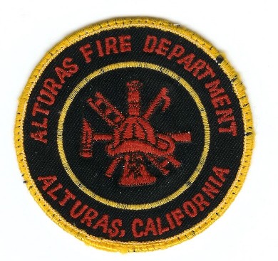 Alturas Fire Department
Thanks to PaulsFirePatches.com for this scan.
Keywords: california