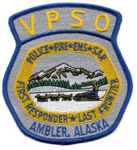 Ambler Police Fire EMS SAR First Responder (Alaska)
Thanks to BensPatchCollection.com for this scan.
