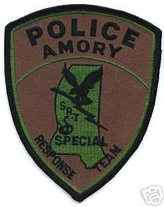 Amory Police Special Response Team (Mississippi)
Thanks to apdsgt for this scan.
Keywords: srt s.r.t.