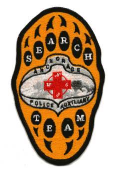 Anchorage Police Search Team (Alaska)
Thanks to BensPatchCollection.com for this scan.
Keywords: auxiliary