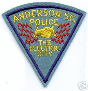 Anderson Police
Thanks to apdsgt for this scan.
Keywords: south carolina