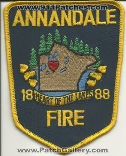 Annandale Fire Department (Minnesota)
Thanks to Mark Hetzel Sr. for this scan.
Keywords: dept.