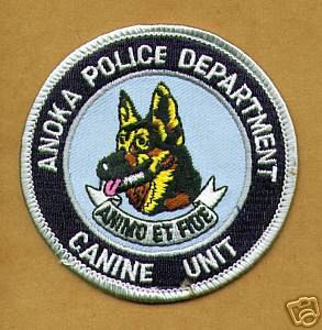 Anoka Police Department Canine Unit (Minnesota)
Thanks to apdsgt for this scan.
Keywords: k-9 k9