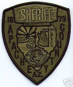 Apache County Sheriff (Arizona)
Thanks to apdsgt for this scan.

