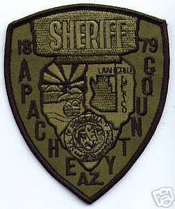 Apache County Sheriff (Arizona)
Thanks to apdsgt for this scan.

