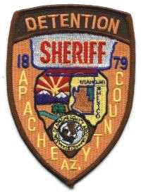 Apache County Sheriff Detention (Arizona)
Thanks to BensPatchCollection.com for this scan.
