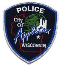 Appleton Police (Wisconsin)
Thanks to BensPatchCollection.com for this scan.
Keywords: city of