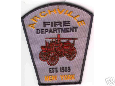 Archville Fire Department
Thanks to Brent Kimberland for this scan.
Keywords: new york