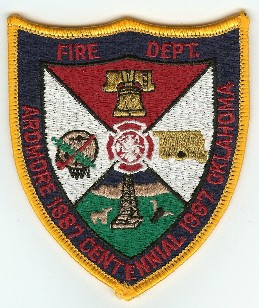 Ardmore Fire Dept
Thanks to PaulsFirePatches.com for this scan.
Keywords: oklahoma department