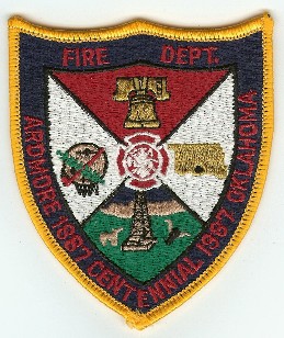 Ardmore Fire Dept
Thanks to PaulsFirePatches.com for this scan.
Keywords: oklahoma department