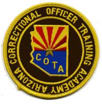Arizona Correctional Officer Training Academy
Thanks to BensPatchCollection.com for this scan.
Keywords: cota police