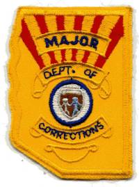 Arizona Department of Corrections Major
Thanks to BensPatchCollection.com for this scan.
Keywords: police doc dept