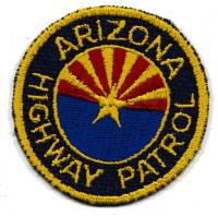 Arizona Highway Patrol
Thanks to BensPatchCollection.com for this scan.
Keywords: police