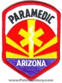 Arizona Paramedic
Thanks to zwpatch.ca for this scan.
Keywords: ems