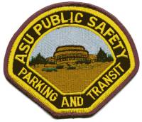 Arizona State University Public Safety Parking and Transit
Thanks to BensPatchCollection.com for this scan.
Keywords: police asu dps