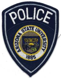 Arizona State University Police
Thanks to BensPatchCollection.com for this scan.
