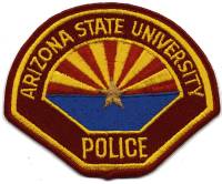 Arizona State University Police
Thanks to BensPatchCollection.com for this scan.
