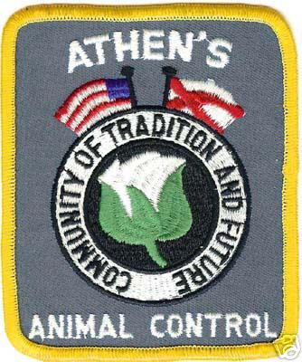 Athens Animal Control
Thanks to Conch Creations for this scan.
Keywords: alabama police