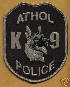 Athol Police K-9 (Massachusetts)
Thanks to apdsgt for this scan.
Keywords: k9