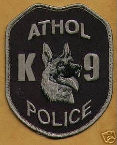 Athol Police K-9 (Massachusetts)
Thanks to apdsgt for this scan.
Keywords: k9
