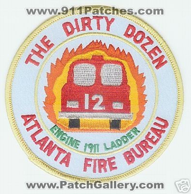 Atlanta Fire Company 12 (Georgia)
Thanks to Rick Crumley for this scan.
Keywords: bureau engine ladder
