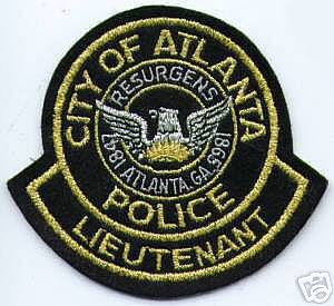 Atlanta Police Lieutenant (Georgia)
Thanks to apdsgt for this scan.
Keywords: city of