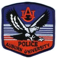Auburn University Police (Alabama)
Thanks to BensPatchCollection.com for this scan.
