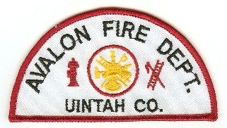 Avalon Fire Dept
Thanks to PaulsFirePatches.com for this scan.
Keywords: utah department uintah county