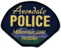 Avondale Police Millennium 2000 (Arizona)
Thanks to BensPatchCollection.com for this scan.
