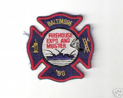 Baltimore Firehouse Expo and Muster 1990
Thanks to Bob Brooks for this scan.
Keywords: maryland