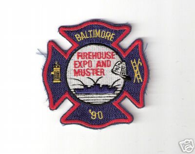 Baltimore Firehouse Expo and Muster 1990
Thanks to Bob Brooks for this scan.
Keywords: maryland