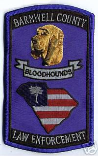 Barnwell County Law Enforcement Bloodhounds (South Carolina)
Thanks to apdsgt for this scan.
Keywords: police k9 k-9