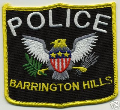 Barrington Hills Police (Illinois)
Thanks to Jason Bragg for this scan.
