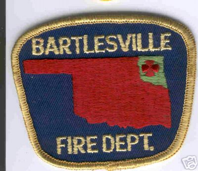 Bartlesville Fire Dept
Thanks to Brent Kimberland for this scan.
Keywords: oklahoma department